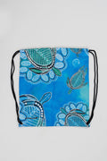 Ocean Turtles Drawstring Bag-Yarn Marketplace