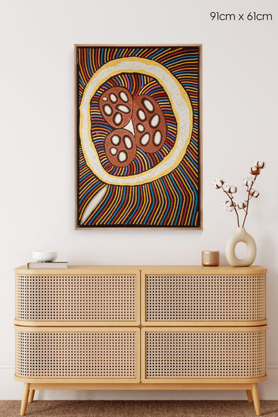 Yumari Jukurrpa by Alison Nungarrayi Larry - Original Painting - 91x61cm