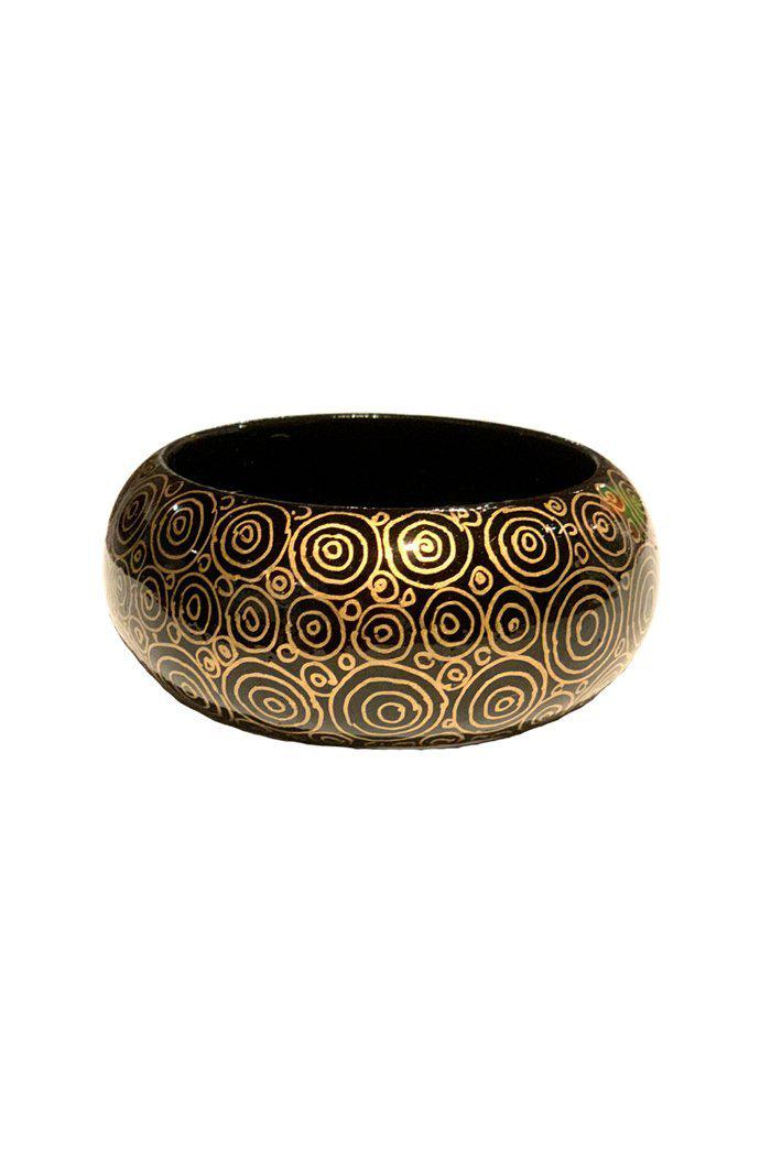 Aboriginal Art Jewellery Australia-Patterson Bangle-Yarn Marketplace