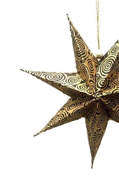 Patterson Paper Star - 25cm (+/- 1-2cm)-Homewares-Yarn Marketplace