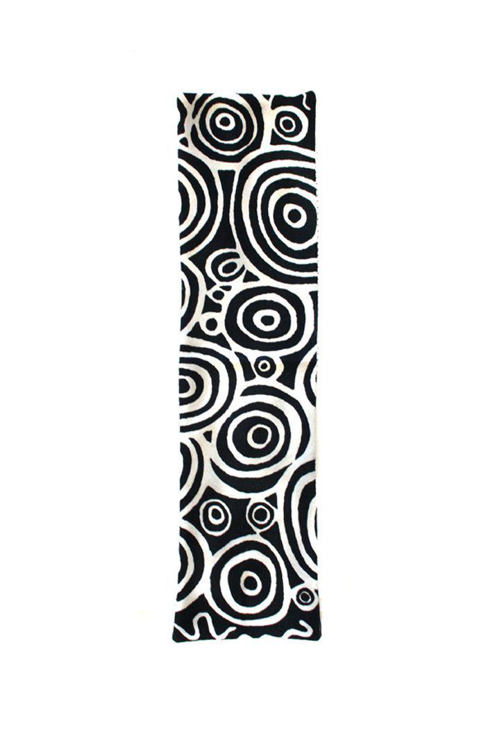 Aboriginal Art Kitchen Warehouse-Patterson Table Runner - Wool Chainstitch-Yarn Marketplace