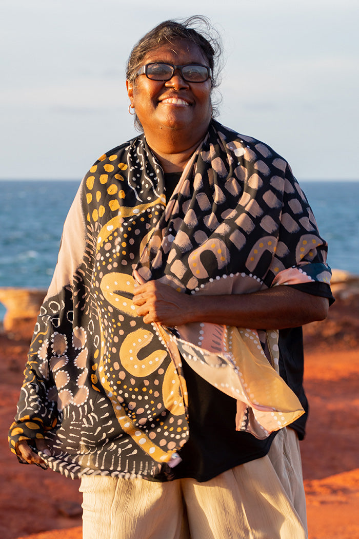 The Path They Have Laid NAIDOC WEEK 2023 Rectangle Chiffon Scarf