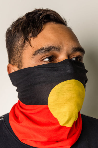 "Raise The Flag" Aboriginal Flag Snood - Neck Gaiter