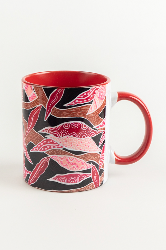 Yili Barrangga (Sunset Leaves) Ceramic Coffee Mug