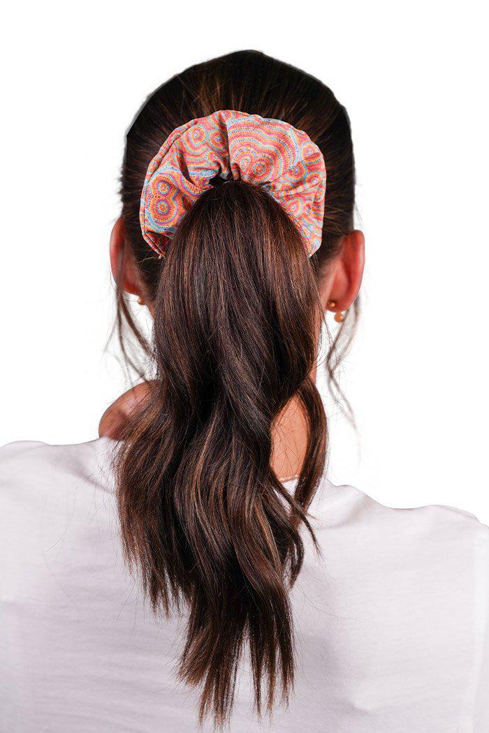 Aboriginal Art Headwear-Scrunchie 3 Pack Set 1-Yarn Marketplace