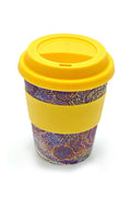 Aboriginal Art Kitchen Warehouse-Singleton Bamboo Eco Mug 227ml-Yarn Marketplace