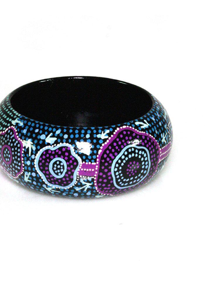 Aboriginal Art Jewellery Australia-Singleton Bangle-Yarn Marketplace