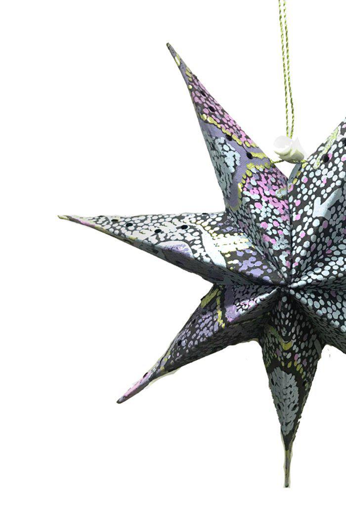 Singleton Paper Star - 25cm (+/- 1-2cm)-Homewares-Yarn Marketplace