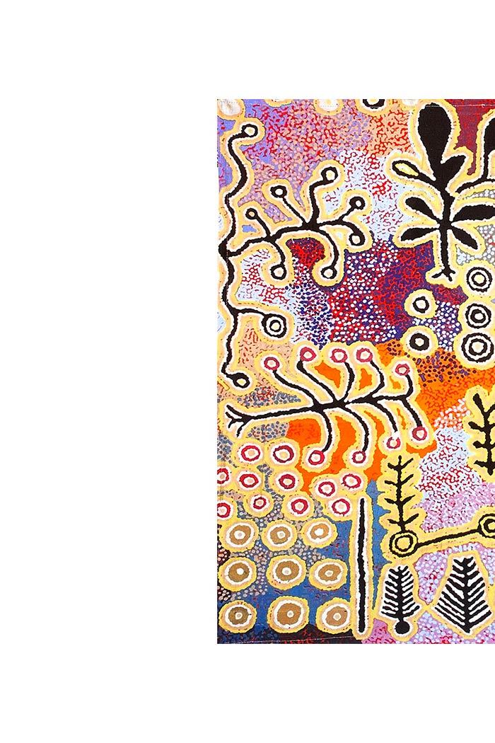 Aboriginal Art Kitchen Warehouse-Stewart Cotton Tea Towel-Yarn Marketplace