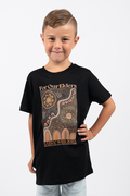 The Path They Have Laid NAIDOC WEEK 2023 Black Cotton Crew Neck Kids T-Shirt