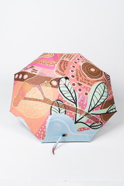 In Their Footsteps NAIDOC WEEK 2023 UPF50+ UV Protection Folding Umbrella