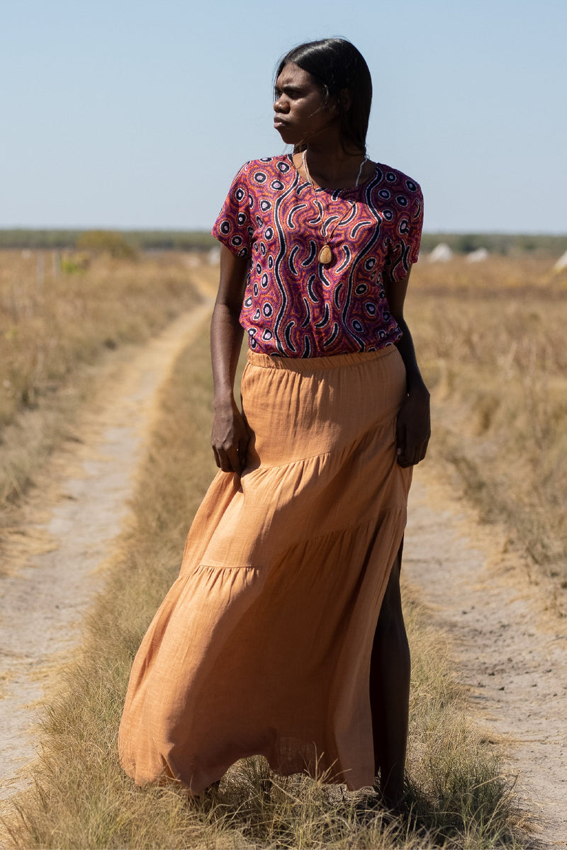 Lappi Lappi Jukurrpa Women's Fashion Top