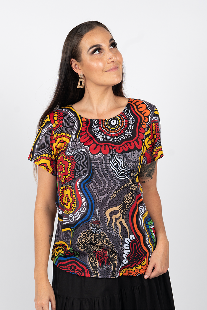 Wisdom Of Our Elders NAIDOC WEEK 2023 Women's Fashion Top