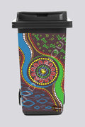 Bindigenous Wayana Sue's All Lands Bin Sticker (Fits 240L Bin)