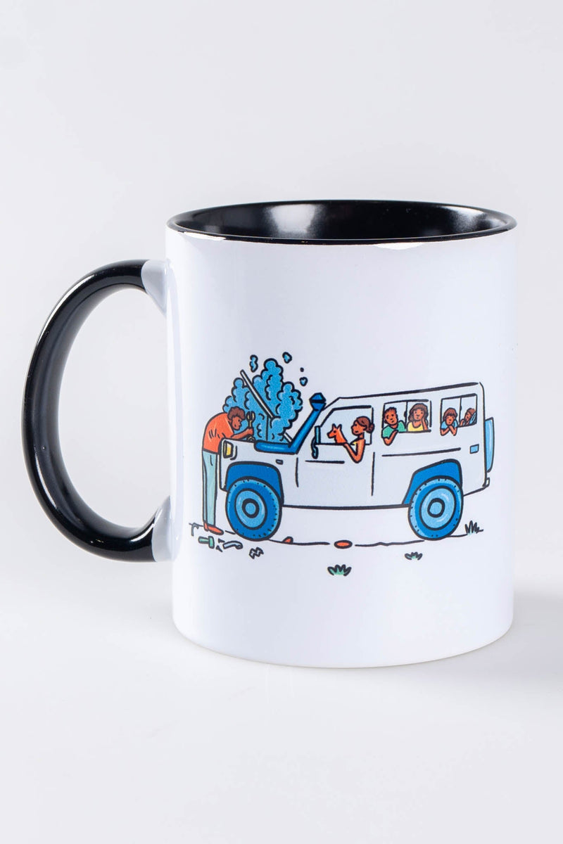 Deadly Super Dad "Bush Mechanic" Ceramic Coffee Mug