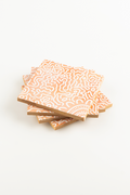 Family Reefing Bamboo Coaster Set (4 Pack)