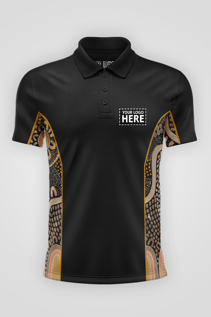 (Custom) The Path They Have Laid NAIDOC WEEK 2023 UPF50+ Bamboo (Simpson) Unisex Polo Shirt