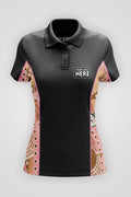 (Custom) In Their Footsteps NAIDOC WEEK 2023 UPF50+ Bamboo (Simpson) Women's Fitted Polo Shirt