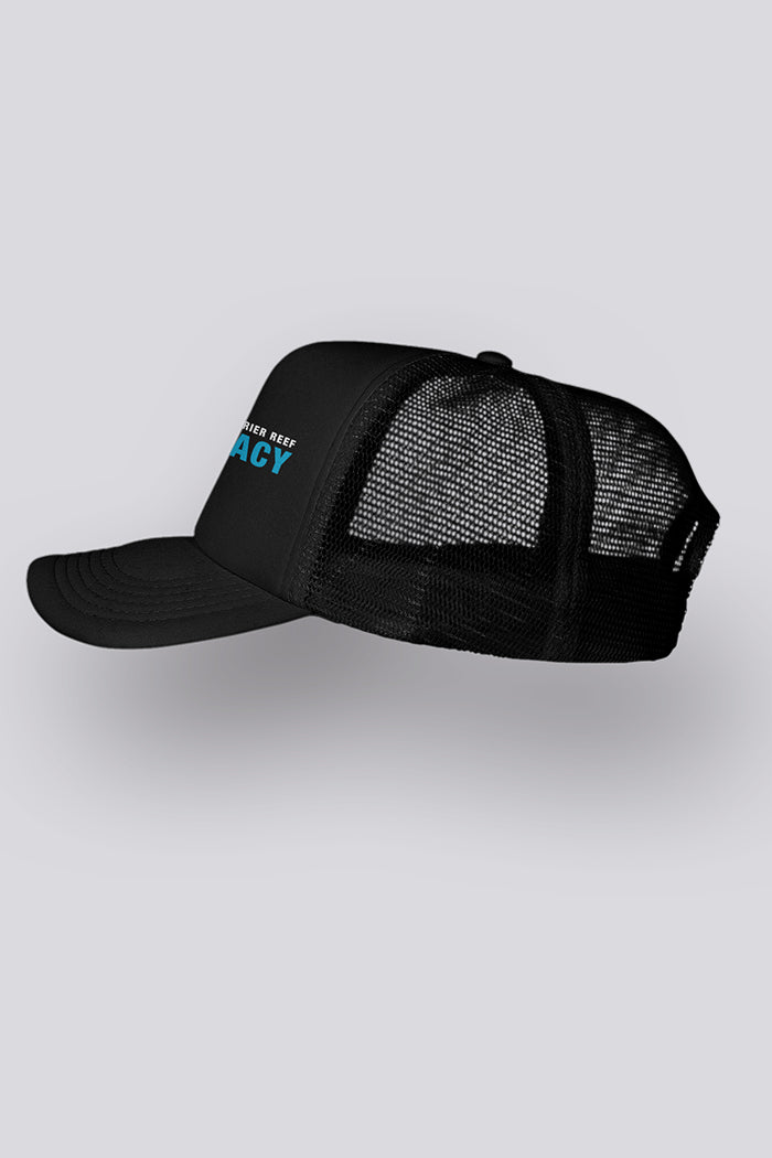 Great Barrier Reef Legacy Black Trucker Cap