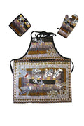 Wanji Cotton Apron, Mat and Mitt Kit