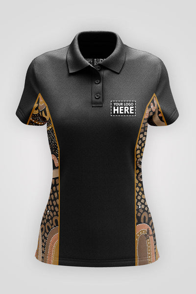 (Custom) The Path They Have Laid NAIDOC WEEK 2023 UPF50+ Bamboo (Simpson) Women's Fitted Polo Shirt