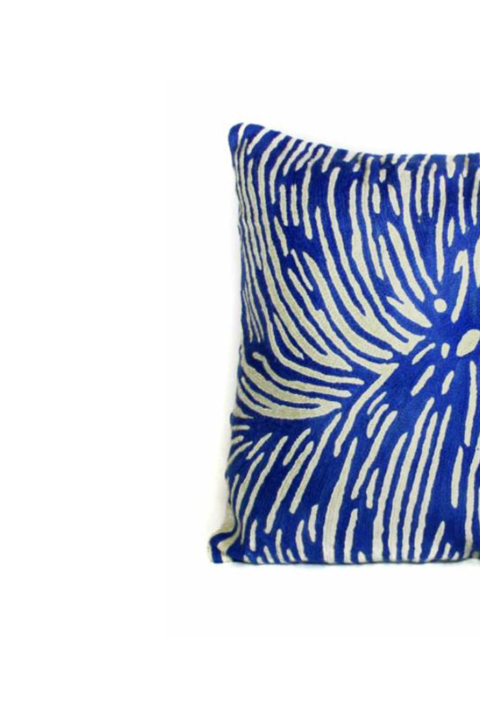 Nampitjinpa Wool Cushion Cover (Blue) 16in (40cm)