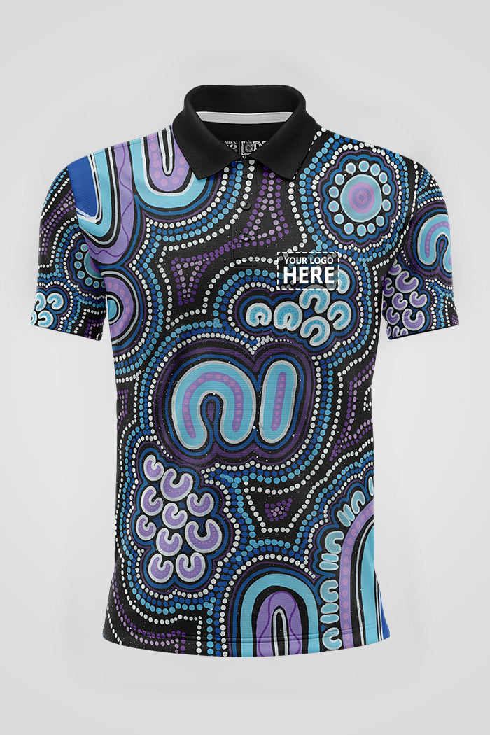 (Custom) Koorrookee 'Grandmother' NAIDOC WEEK 2023 UPF50+ Unisex Polo Shirt